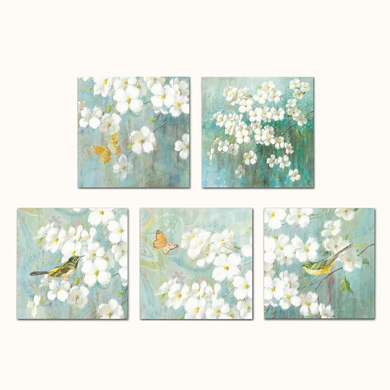 ภาพจิตรกรรมฝาผนังแผงอะคูสติกการถ่ายเทความร้อนสไตล์โมเดิร์น - HD ดูดซับเสียง สำหรับห้องนอน/ห้องนั่งเล่น