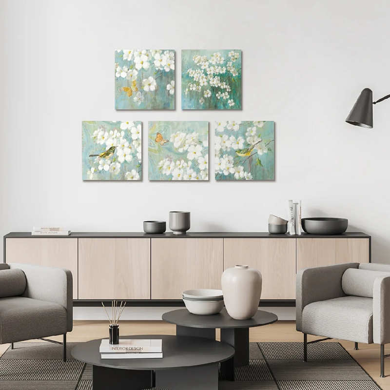 ภาพจิตรกรรมฝาผนังแผงอะคูสติกการถ่ายเทความร้อนสไตล์โมเดิร์น - HD ดูดซับเสียง สำหรับห้องนอน/ห้องนั่งเล่น