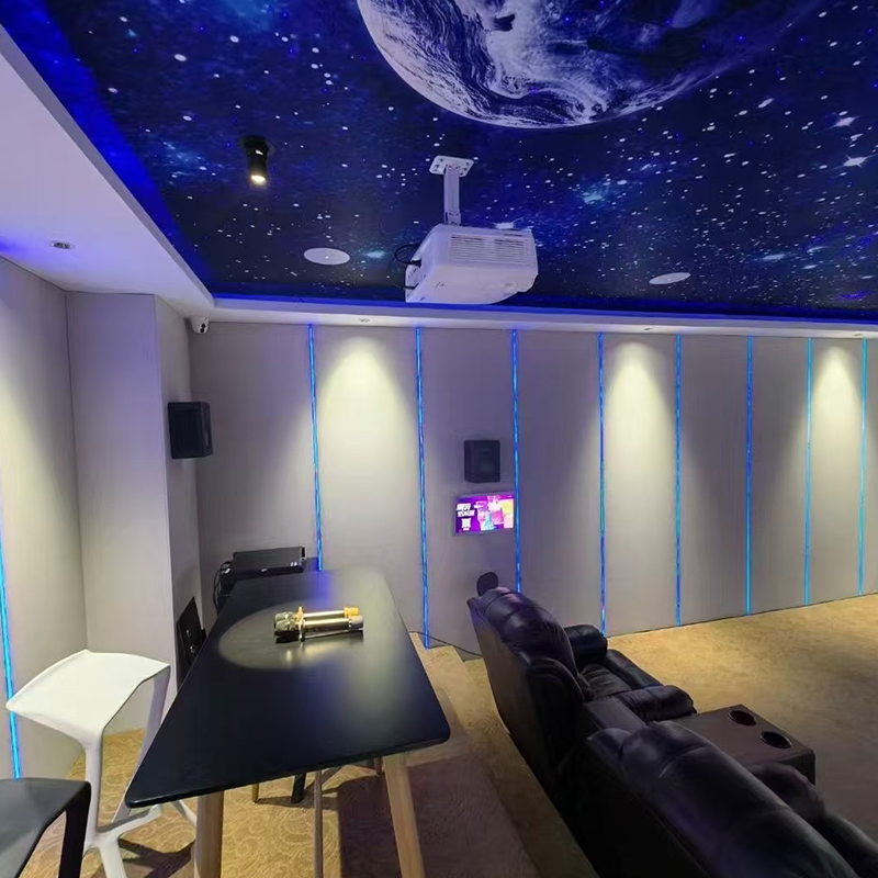 การออกแบบตกแต่งภายในด้วยแผ่นผนังดูดซับเสียงหุ้มผ้า เหมาะสำหรับโรงแรม